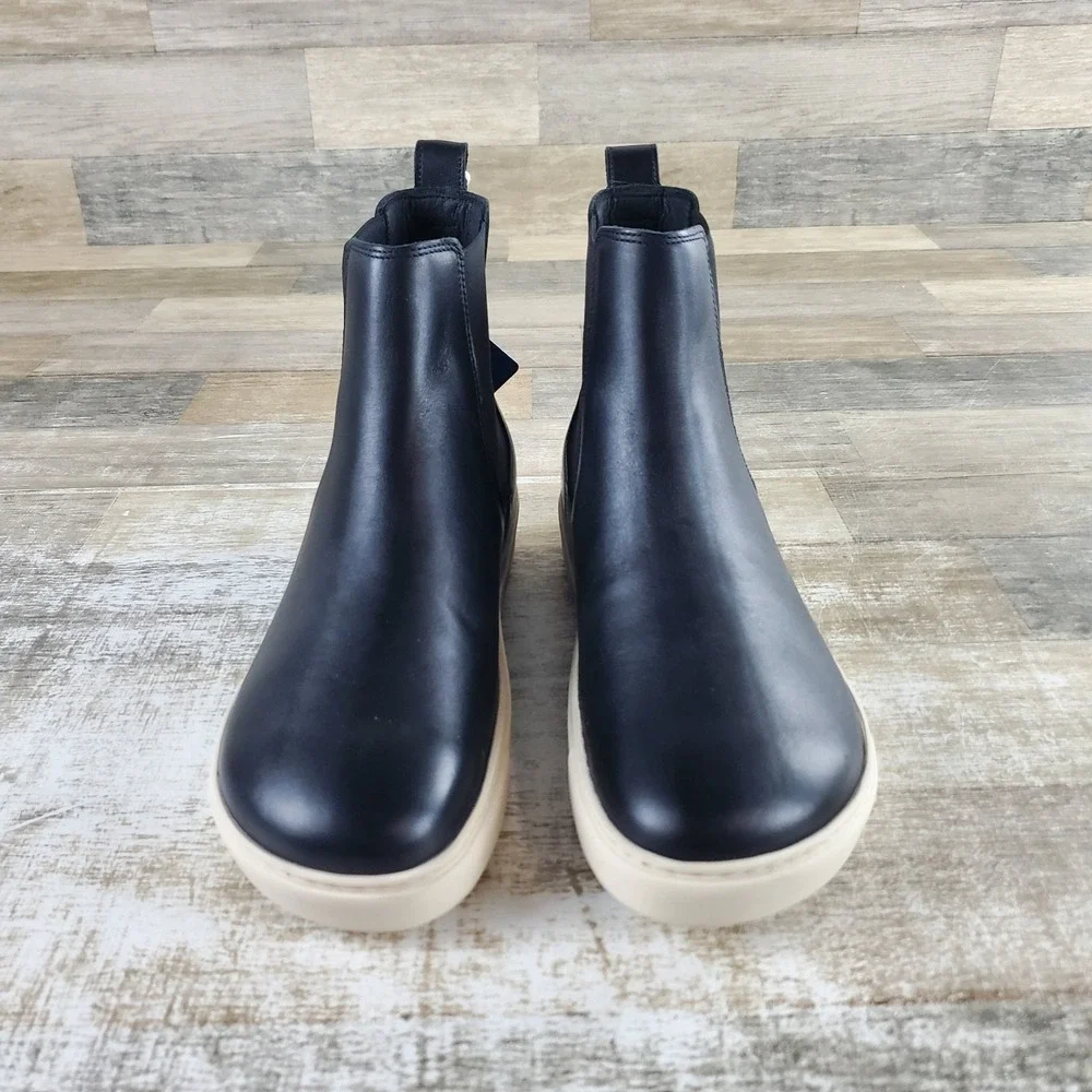Birkenstock Bend Chelsea Boot Mens 8 /Womens 10 Black Natural Leather
